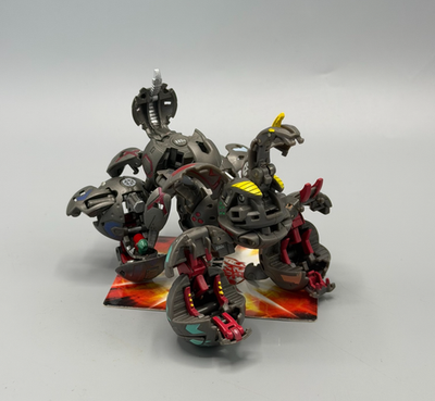 #ad Bakugan Pyrus Maxus Helios 7 in 1 Completed New Vestroia Battle Brawlers READ $115.00