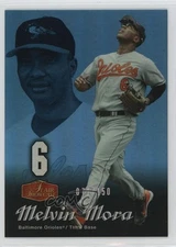 2006 Flair Showcase Legacy Blue 71/150 Melvin Mora #94 sh7