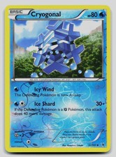 Cryogonal 32/101 Uncommon Noble Victories Pokemon Reverse Holo Lightly Played