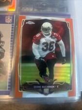 2014 Topps Chrome Deone Bucannon Rookie Cardinals #186 orange Refractor Wash St
