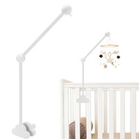 Baby Mobile Halterung FüR Babybett, Mobile Halterung Holz Wolken, Abnehmbarer