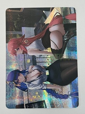 Yae Miko Raiden Genshin Impact - Goddess Story Holo Doujin ACG Sexy Waifu