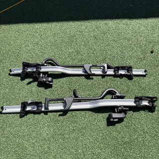 Thule Pro Ride 598 Black Set Of 2 Roof Bike Rack Carriers