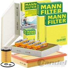 MANN FILTER INSPEKTIONSPAKET passend f&uuml;r MERCEDES W/S205 213 C/A 238 GLC X/C 253