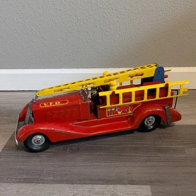 Pressed Steel 1940 Year of Manufacture Vintage Manufacture Diecast