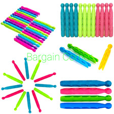 Dolly Pegs Strong Durable Clothes Washing Line Laundry Cloth Dolly Peggy Sticks