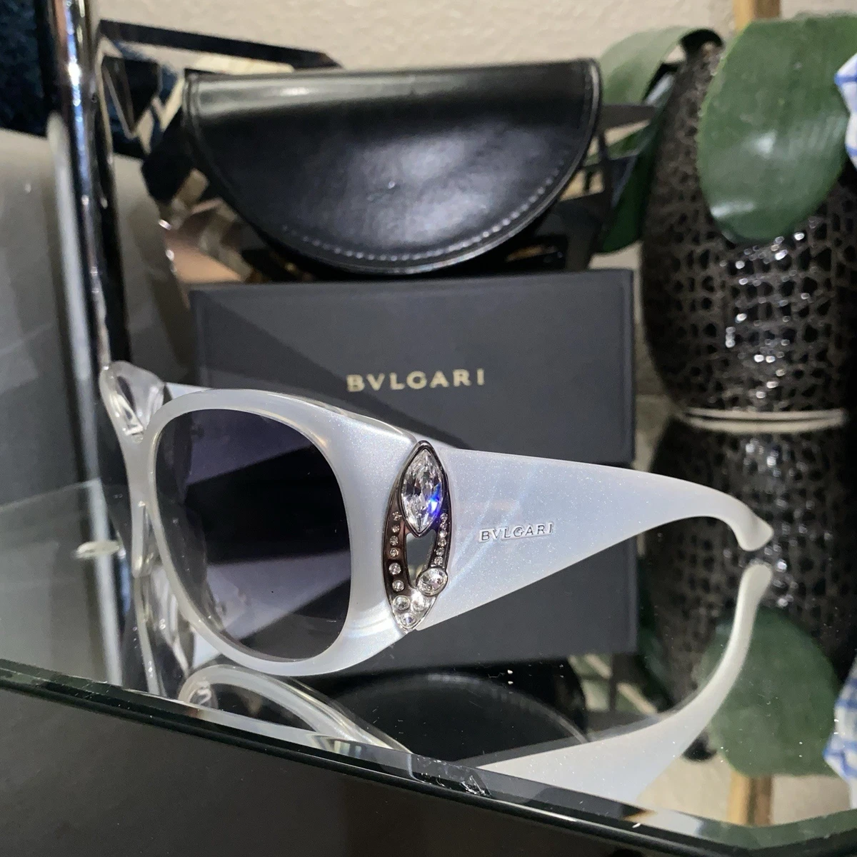 Bvlgari White Sunglasses for Women for sale | eBay