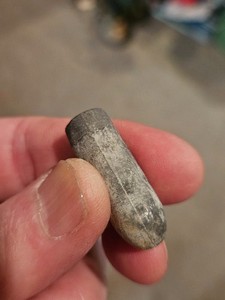 Confederate Whitworth Sniper Bullet field cast in Chancellorsville trench