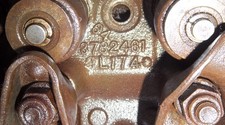 Oem Gm 3782461 Cylinder Head Small Block Chevy Camel Hump L17 1964 Used Part 461