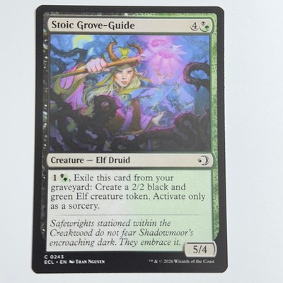 Stoic Grove-Guide 243 C Lorwyn Eclipsed Magic the Gathering MTG NM