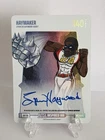 Bo Jackson Battle Arena BFA-191 Haymaker Inspired Ink Steel Auto Spencer Haywood