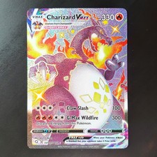 Charizard VMAX Shining Fates SV107/SV122 Shiny Holo MINT Pokemon Card