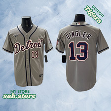 Detroit Tigers #13 Dillon Dingler Cool Base Men's Stitched Jersey