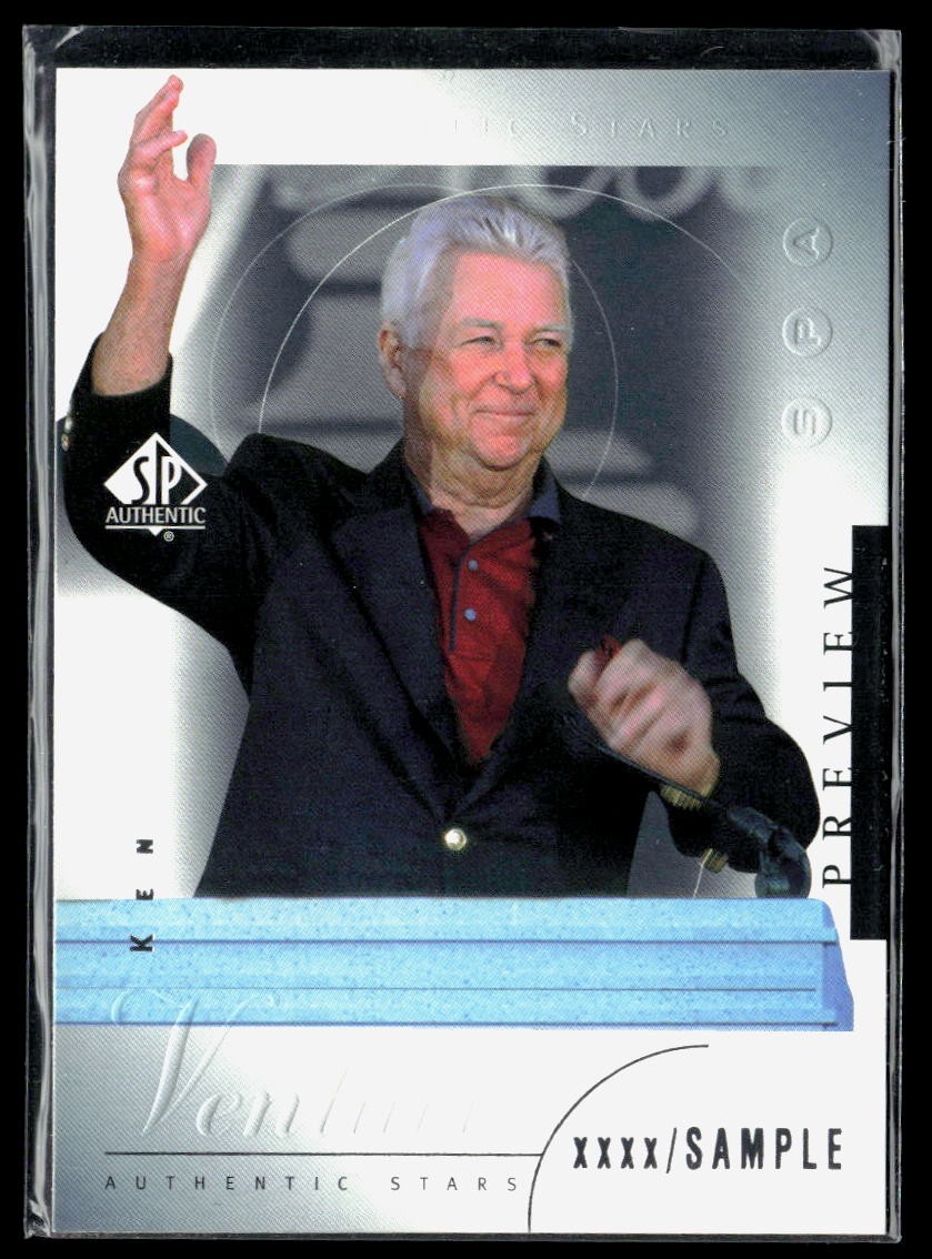 Ken Venturi 2001 Upper Deck SP Authentic Preview #45 SAMPLE PROMO