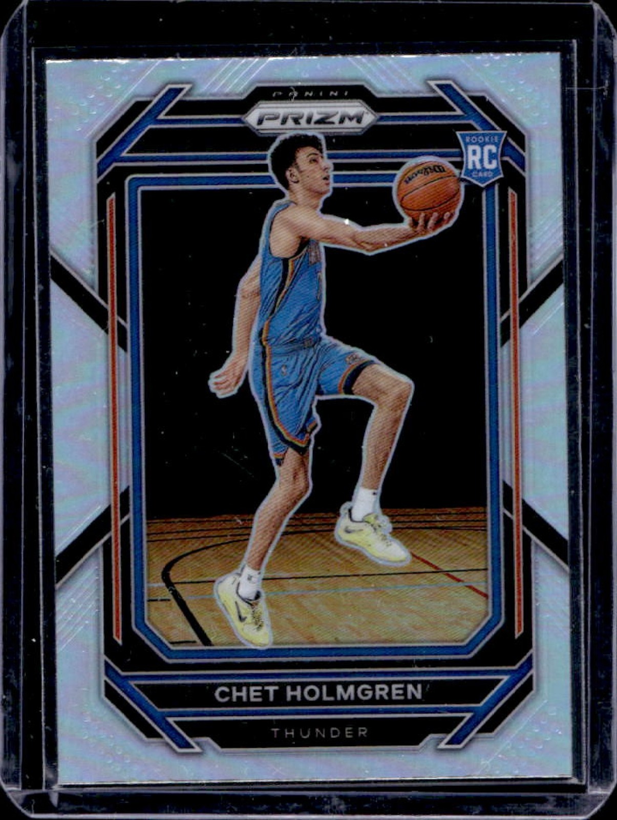 2022-23 Prizm Chet Holmgren RC Prizm Silver Rookie #266 Thunder