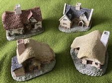 David Winter Collection of 4 Cottages Sussex Cotswold Moorland Drovers 1982 UK