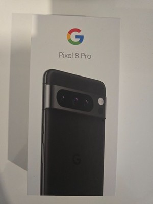 Google Pixel 8 Pro 128 GB Obsidian Black Unlocked for All Carriers Brand New
