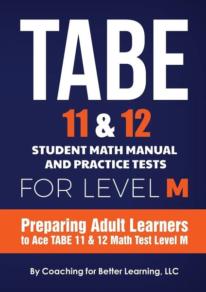 Tabe 11 And 12 Student Math Manual And Practice Tests For Level M | Taschenbuch-image