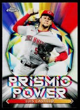 2021 Topps Chrome #PP-14 Luis Castillo Prismic Power Cincinnati Reds