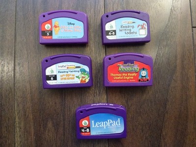 Leap Pad / Leap Frog x 5 interaktive Patronen Konvolut (ohne Bücher)