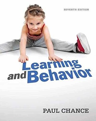 Learning and Behavior - Hardcover, by Chance Paul - Very Good o