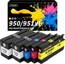 950 951 xl Ink Cartridegs 950-XL Compatible with HP 950/951 XL 950xl 951xl Combo