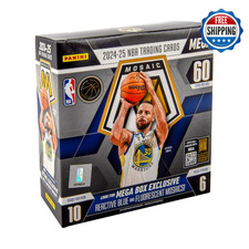 2024–25 Panini Mosaic NBA Basketball Mega Box - Exclusive Reactive Parallels!