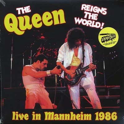   Queen   Live In Mannheim 1986   Green Marble 2×LP   Ltd 300   NEW Sealed