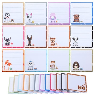 Handepo 12 Pack Dog Sticky Notes Bulk Small to Do List Funny Cute Animals Not...