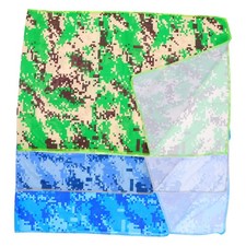 3 Pcs Quick-drying Hand Towel Camping Coldness Sense Towels Camouflage