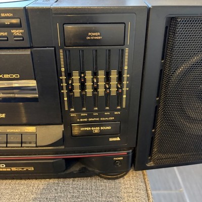 JVC Pc-x200 Boombox 3d HYPER Ghetto Blaster for sale online | eBay
