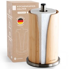 Exitoso Küchenrollenhalter stehend Bambus Ed...