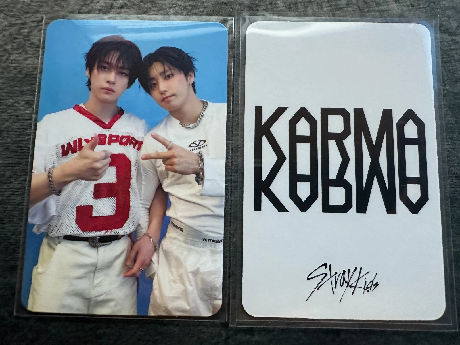 straykids KARMA walmart ハン　リノ　味噌ユニット　特典 straykids KARMA Walmart リノ ハン 味噌ユニット 特典