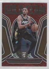 2024 Panini Totally Certified Gold Team Mirror Red 6/99 Tyrese Haliburton 0d2n