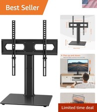 Elegant Free-Standing TV Stand with Cable Management - Fits 27-65 inch Displays