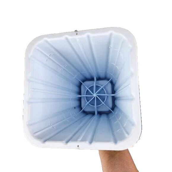 Conjunto de quatro risers de cama branca para lata de mel novo com etiquetas - Imagem 3 de 3