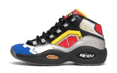Reebok x Power Rangers Question Mid Megazord Allen Iverson GY0590 MEN'S Size 11