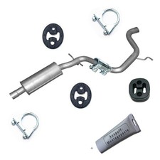 Mittelschalldämpfer +Montagesatz Auspuff für VW Golf V & VI  Variant Kombi 105PS