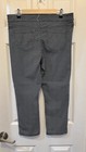 Mario Serrani Women's Capri Pants Blue/White Striped Pattern Size Large — photo 2