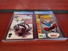 Web of Spider-Man #1 & #118 1st App of Scarlet Spider CGC 9.0 & 8.5 GRADED