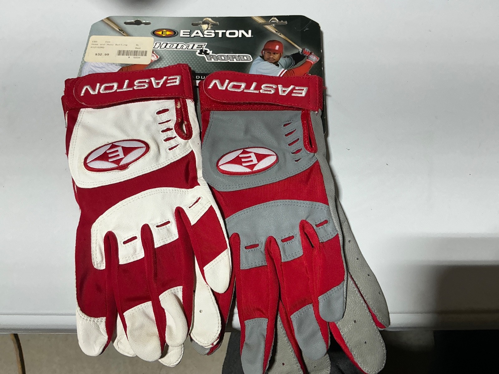 S Adult Xl Red, White, & Grey