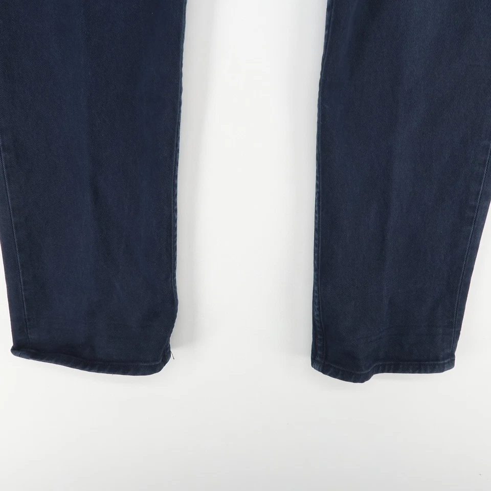 Pantalones de mezclilla Theory Raffi ajustados para hombre 34 azul marino teñidos elásticos informales modernos Foto 4 de 4