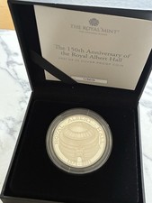 Royal Mint 2021 150th Anniversary of the Royal Albert Hall £5 Silver Proof Coin