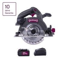 Gomag Akku HandkreissäGe GO-HKS165BL 20V KreissäGe 4,0 Akku/LadegeräT Led