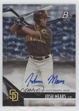 2021 Bowman Platinum Top Prospects Ice Pattern 20/50 Joshua Mears Josh Auto 6o3