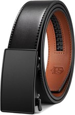 Zitahli Ratchet Belts for Men,Adjustable for Gift mens belt Leather For Dress an