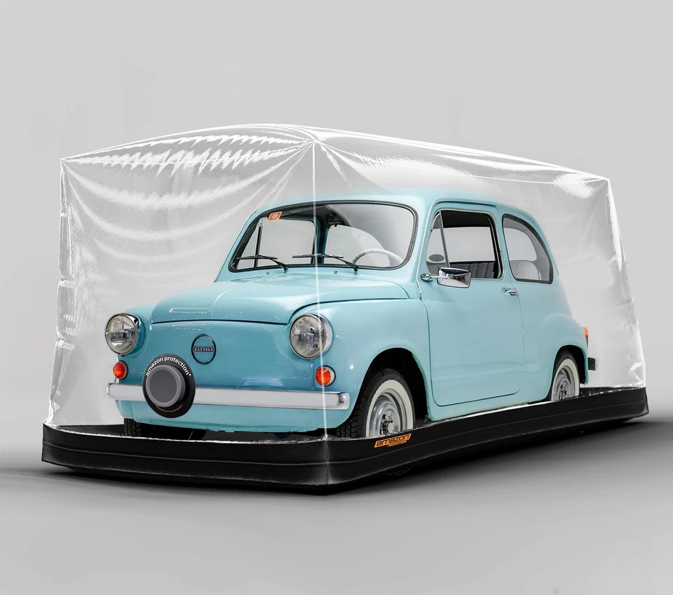 Cubierta de burbuja interior de coche Amazon Protection para Fiat 600 750 Zastava Foto 2 de 4