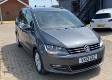 Sharan 2013 2.0 TDI Blue Motion Automatic 7 Seater 131000 Miles MOT 02/July/2026