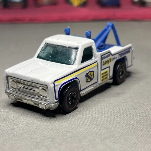 HOT WHEELS Redline,RAMBLIN  WRECKER LARRYS TOWING TRUCK, **** Restored ****