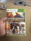 Transformer Fall of Cybertron - Xbox 360 - CIB TESTED Ships NEXT Day!
